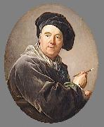 Portrait of Carle van Loo Louis Michel van Loo